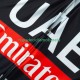 Maillot y Culotte con Tirantes Uae Emirates 2024 Black Hombres