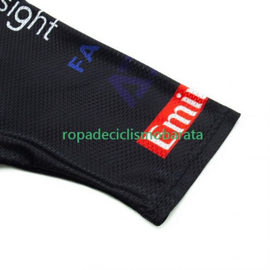 Maillot y Culotte con Tirantes Uae Emirates 2024 Black Hombres