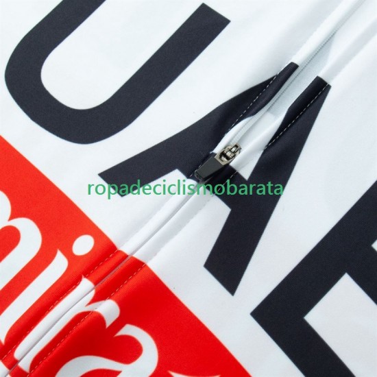 Maillot y Culotte con Tirantes Uae Emirates 2024 Hombres