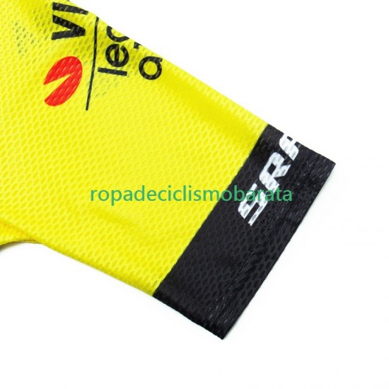 Maillot y Culotte con Tirantes Visma Lease A Bike 2024 Hombres