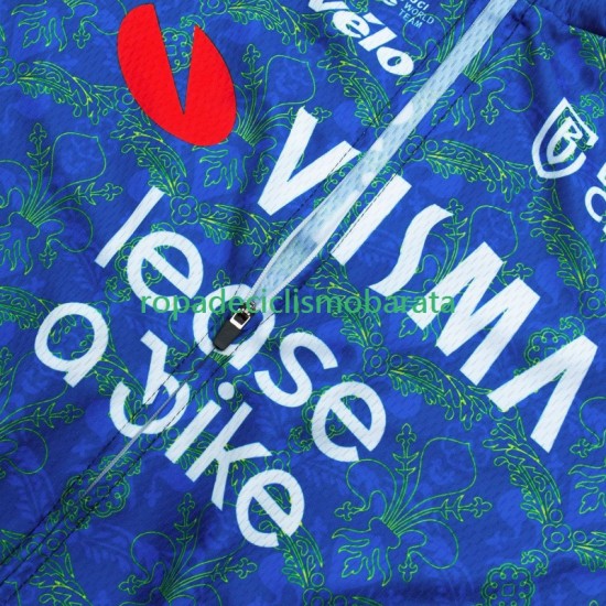 Maillot y Culotte con Tirantes Visma Lease A Bike Tdf 2024 Hombres