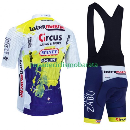 Maillot y Culotte con Tirantes Wanty Circus 2023 Hombres