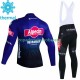 Invierno Maillot y Culotte Largos con Tirantes Alpecin Deceuninck 2023 Hombres
