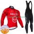 Invierno Maillot y Culotte Largos con Tirantes Arkea Bb Hotels Excalibur 2024 Hombres