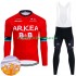 Invierno Maillot y Culotte Largos con Tirantes Arkea Bb Hotels 2024 Hombres