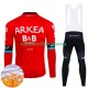 Invierno Maillot y Culotte Largos con Tirantes Arkea Bb Hotels 2024 Hombres