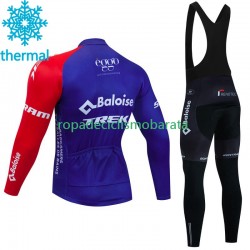 Invierno Maillot y Culotte Largos con Tirantes Baloise Trek 2023 Hombres
