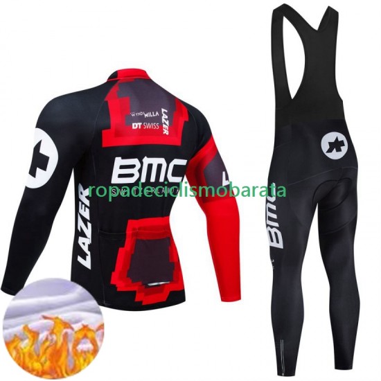 Invierno Maillot y Culotte Largos con Tirantes Bmc Suisse 2024 Hombres