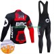 Invierno Maillot y Culotte Largos con Tirantes Bmc Suisse 2024 Hombres