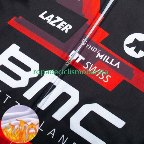 Invierno Maillot y Culotte Largos con Tirantes Bmc Suisse 2024 Hombres
