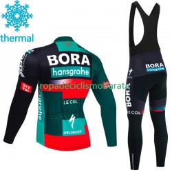 Invierno Maillot y Culotte Largos con Tirantes Bora Hansgrohe 2023 Hombres