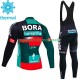 Invierno Maillot y Culotte Largos con Tirantes Bora Hansgrohe 2023 Hombres