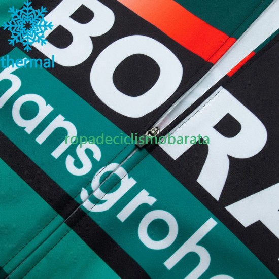 Invierno Maillot y Culotte Largos con Tirantes Bora Hansgrohe 2023 Hombres