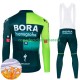 Invierno Maillot y Culotte Largos con Tirantes Bora Hansgrohe 2024 Hombres N001