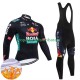 Invierno Maillot y Culotte Largos con Tirantes Bora Hansgrohe 2024 Hombres