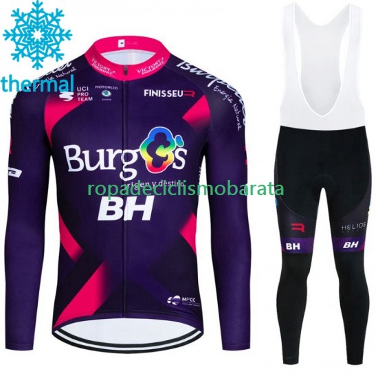 Invierno Maillot y Culotte Largos con Tirantes Burgos Bh 2023 Hombres