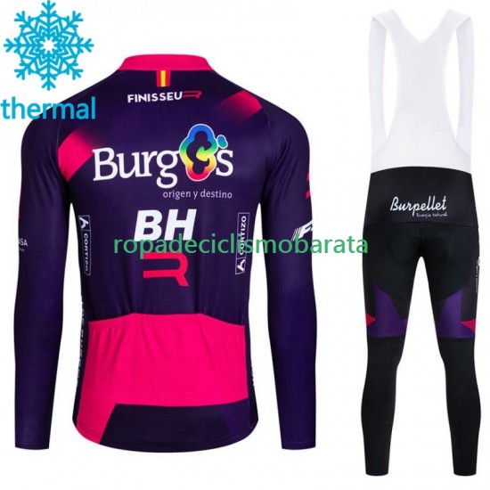 Invierno Maillot y Culotte Largos con Tirantes Burgos Bh 2023 Hombres