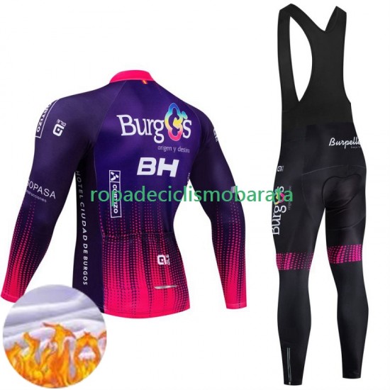 Invierno Maillot y Culotte Largos con Tirantes Burgos Bh 2024 Hombres
