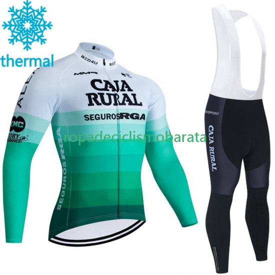 Invierno Maillot y Culotte Largos con Tirantes Caja Rural Seguros Rga 2023 Hombres