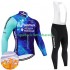 Invierno Maillot y Culotte Largos con Tirantes Decathlon Ag2R 2024 Hombres N001