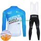 Invierno Maillot y Culotte Largos con Tirantes Decathlon Ag2R 2024 Hombres