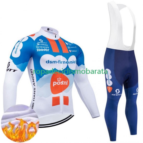 Invierno Maillot y Culotte Largos con Tirantes Dsm 2024 Hombres