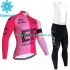 Invierno Maillot y Culotte Largos con Tirantes Ef Education First 2023 Hombres