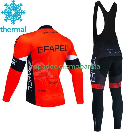 Invierno Maillot y Culotte Largos con Tirantes Efapel 2023 Hombres