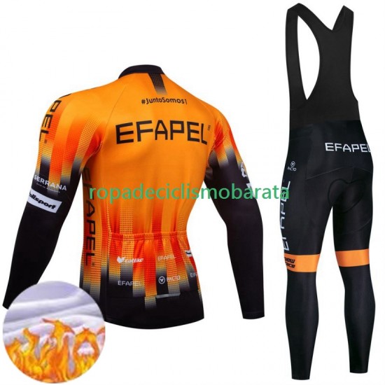 Invierno Maillot y Culotte Largos con Tirantes Efapel 2024 Hombres