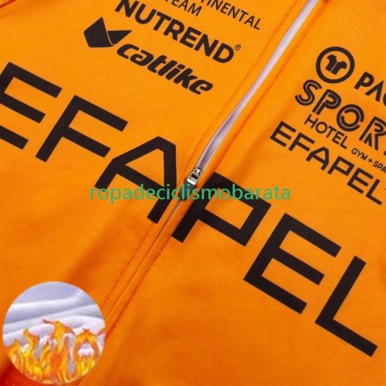 Invierno Maillot y Culotte Largos con Tirantes Efapel 2024 Hombres