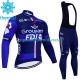 Invierno Maillot y Culotte Largos con Tirantes Fdj Groupama 2023 Hombres
