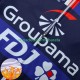 Invierno Maillot y Culotte Largos con Tirantes Fdj Groupama 2024 Hombres