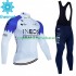 Invierno Maillot y Culotte Largos con Tirantes Ineos Grenadier 2023 Blanc Hombres