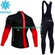 Invierno Maillot y Culotte Largos con Tirantes Ineos Grenadier 2023 Noir Hombres