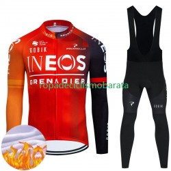 Invierno Maillot y Culotte Largos con Tirantes Ineos Grenadier 2024 Hombres