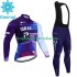 Invierno Maillot y Culotte Largos con Tirantes Israel 2023 Hombres