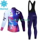 Invierno Maillot y Culotte Largos con Tirantes Israel 2023 Hombres