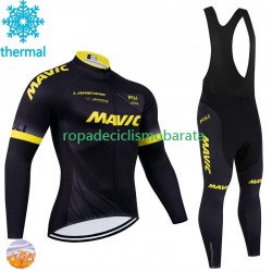 Invierno Maillot y Culotte Largos con Tirantes Mavic 2024 Hombres