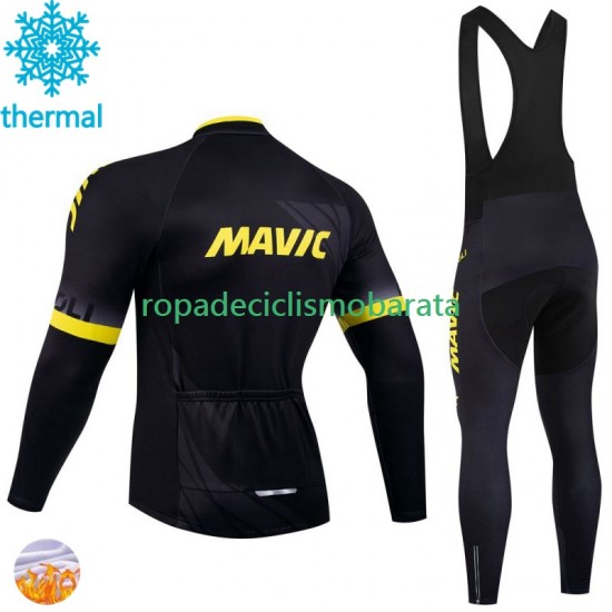 Invierno Maillot y Culotte Largos con Tirantes Mavic 2024 Hombres