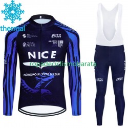Invierno Maillot y Culotte Largos con Tirantes Nice Metropole Cote D Azur 2023 Hombres