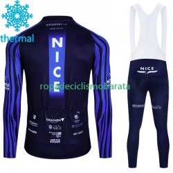 Invierno Maillot y Culotte Largos con Tirantes Nice Metropole Cote D Azur 2023 Hombres