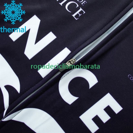 Invierno Maillot y Culotte Largos con Tirantes Nice Metropole Cote D Azur 2023 Hombres