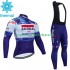 Invierno Maillot y Culotte Largos con Tirantes Soudal Quickstep 2023 Hombres