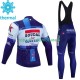 Invierno Maillot y Culotte Largos con Tirantes Soudal Quickstep 2023 Hombres