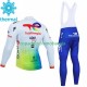 Invierno Maillot y Culotte Largos con Tirantes Totalenergies 2023 Hombres