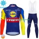 Invierno Maillot y Culotte Largos con Tirantes Trek Lidl 2024 Hombres