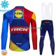 Invierno Maillot y Culotte Largos con Tirantes Trek Lidl 2024 Hombres