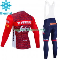 Invierno Maillot y Culotte Largos con Tirantes Trek Segafredo 2023 Hombres N001