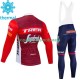 Invierno Maillot y Culotte Largos con Tirantes Trek Segafredo 2023 Hombres N001