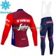 Invierno Maillot y Culotte Largos con Tirantes Trek Segafredo 2023 Hombres N002